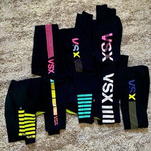 VSX Women’s Victoria Secret Leggings; 3 Capris, 5 full length